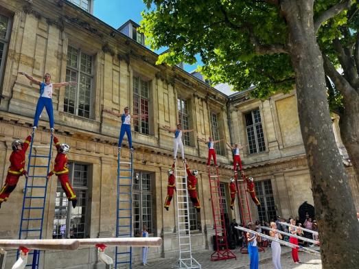 Journées Portes Ouvertes à la Caserne Sévigné.